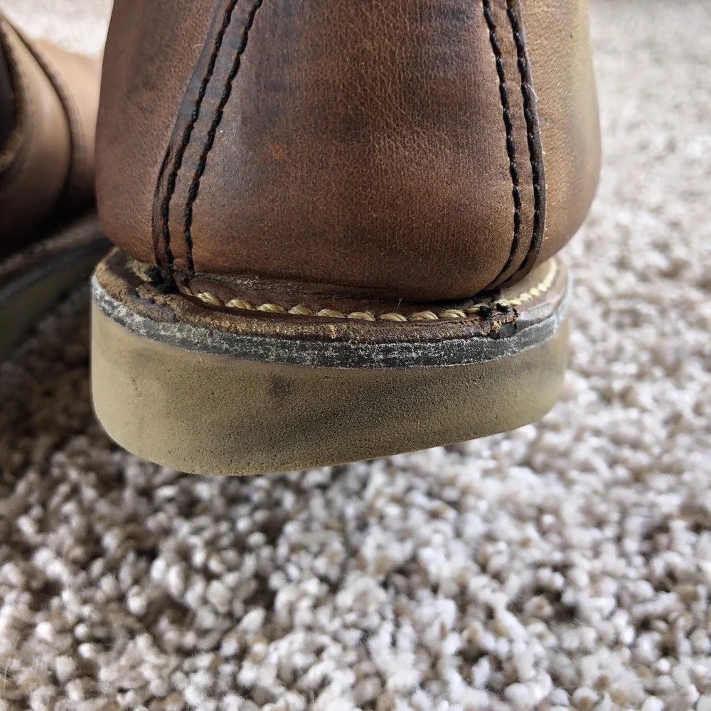 Red Wing Heritage Weekender Chelsea Boots Sz 9 D Copper Rough Tough Leather 3311